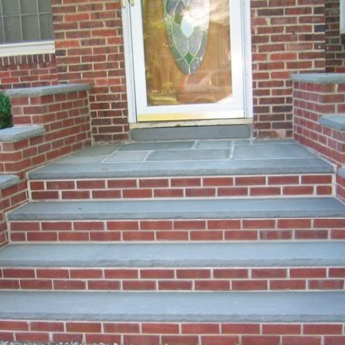 Concrete & Brick Steps