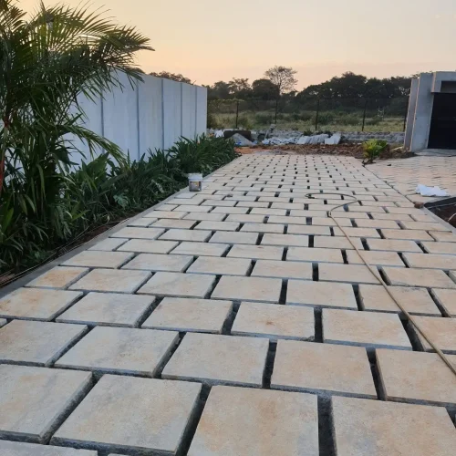 Paver Stone Installation